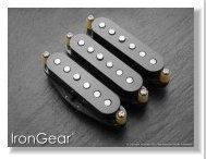 IronGear Black Stratocaster Pickup set